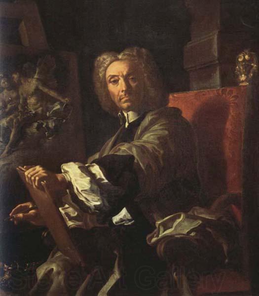 Francesco Solimena Self-Portrait France oil painting art